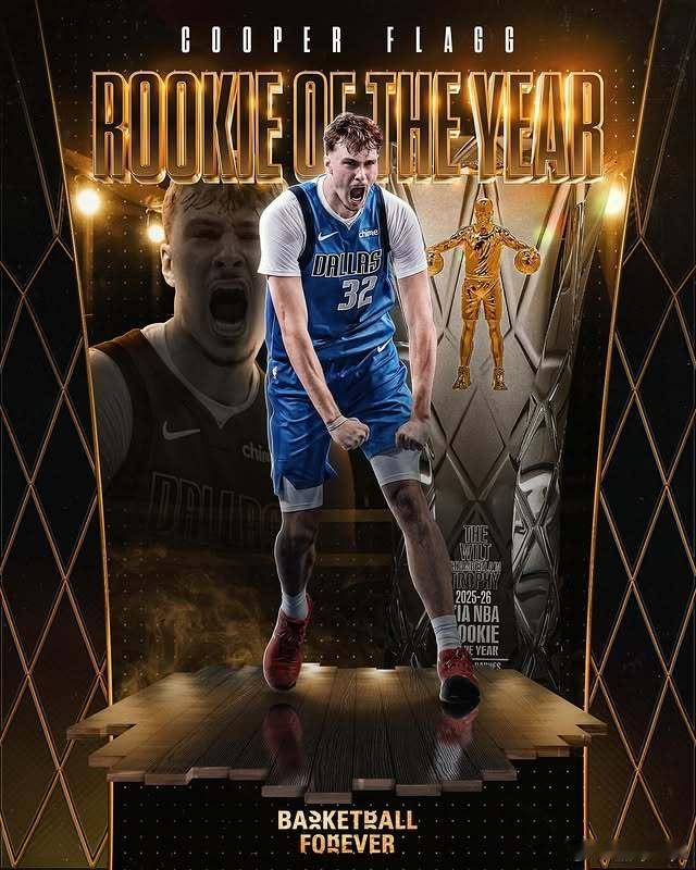 弗拉格当选最佳新秀 弗拉格荣膺2025-26赛季NBA年度最佳新秀奖 🏆本赛季