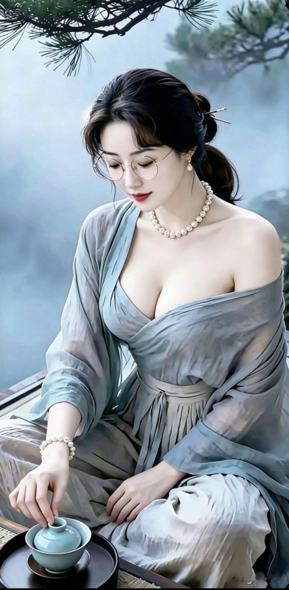 朋友们喜欢欣赏古典美女吗?
喜欢。但是更喜欢欣赏现代美女的古装打扮。因为现在的美