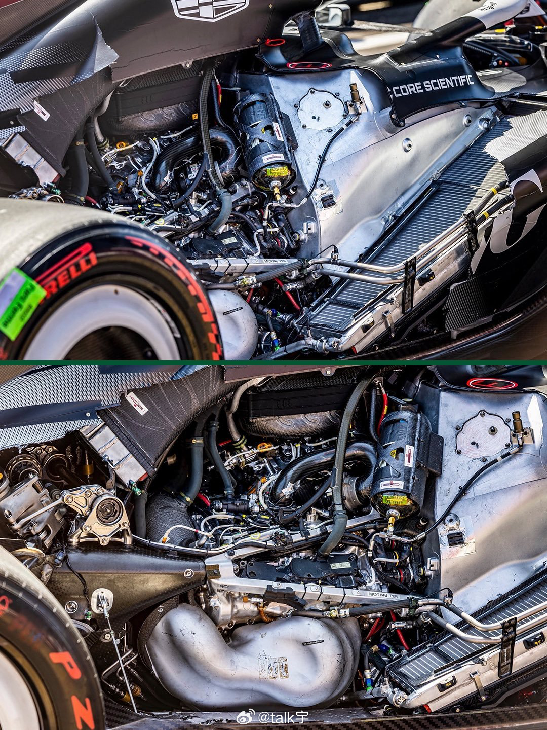 我最喜欢的赛车手 佩雷兹在今年的上赛一直在爆碎片也能看一看法拉利动力单元的静态实