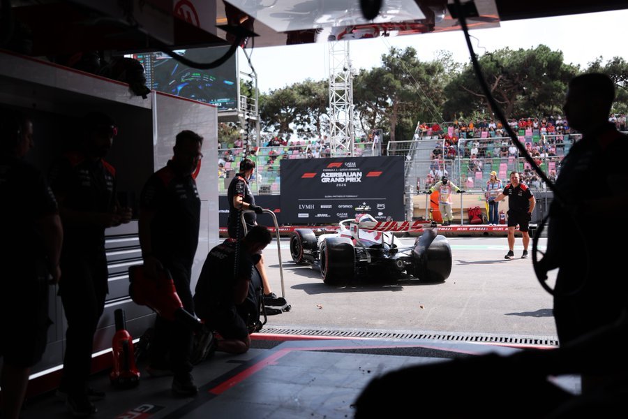 2026F1阿塞拜疆大奖赛 Q2开始！🟢哈斯F1车队[超话]F1[超话] ​​