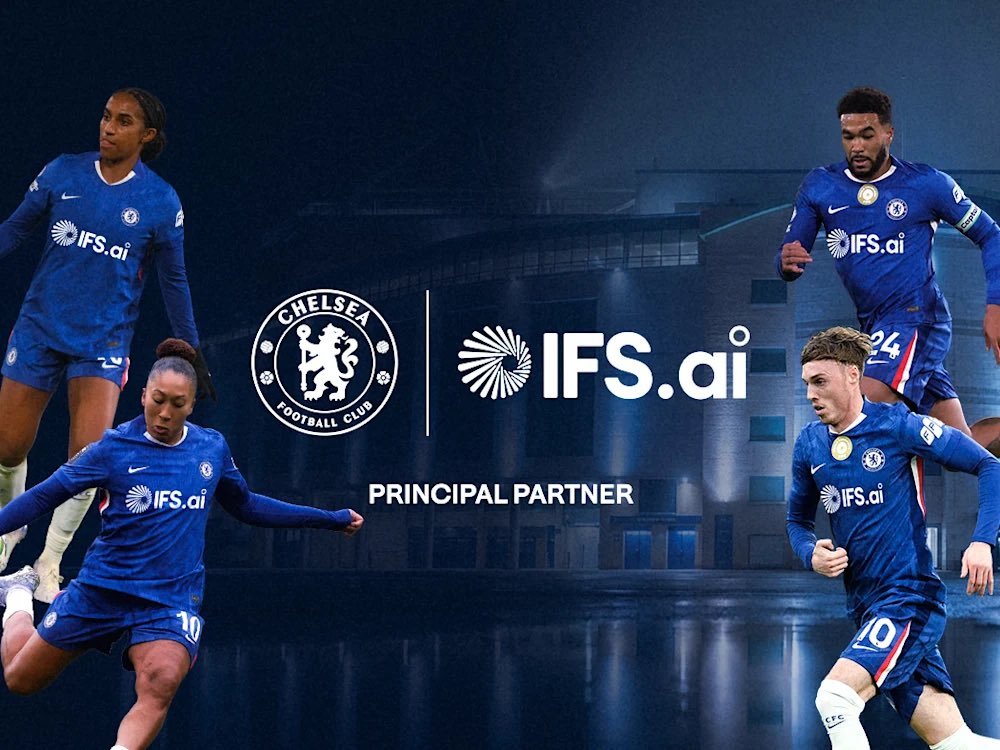 切尔西足球俱乐部选择IFS作为主要合作伙伴。他们将成为我们本赛季剩余比赛的球衣胸