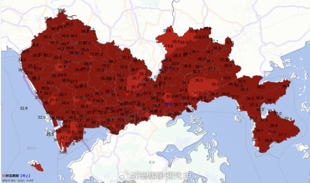 早啊！深圳迎来今年最热的一天~🥵🥵 