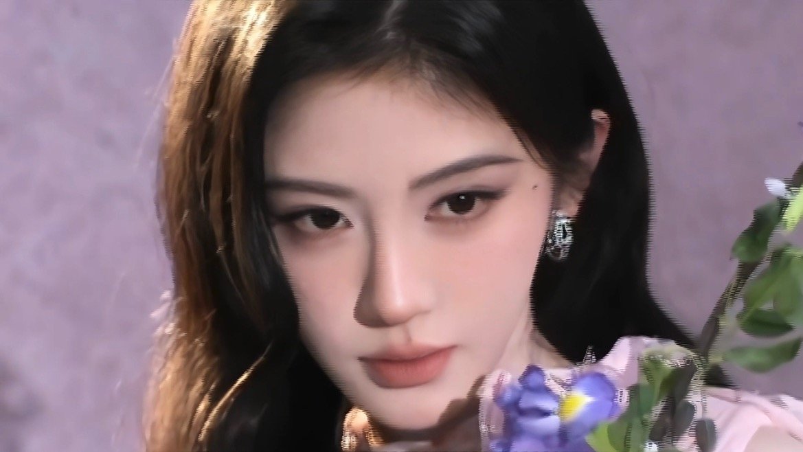 恋人怀中樱花草🪻💐🍃鞠婧祎紫罗兰裙造型鞠婧祎 ​​​