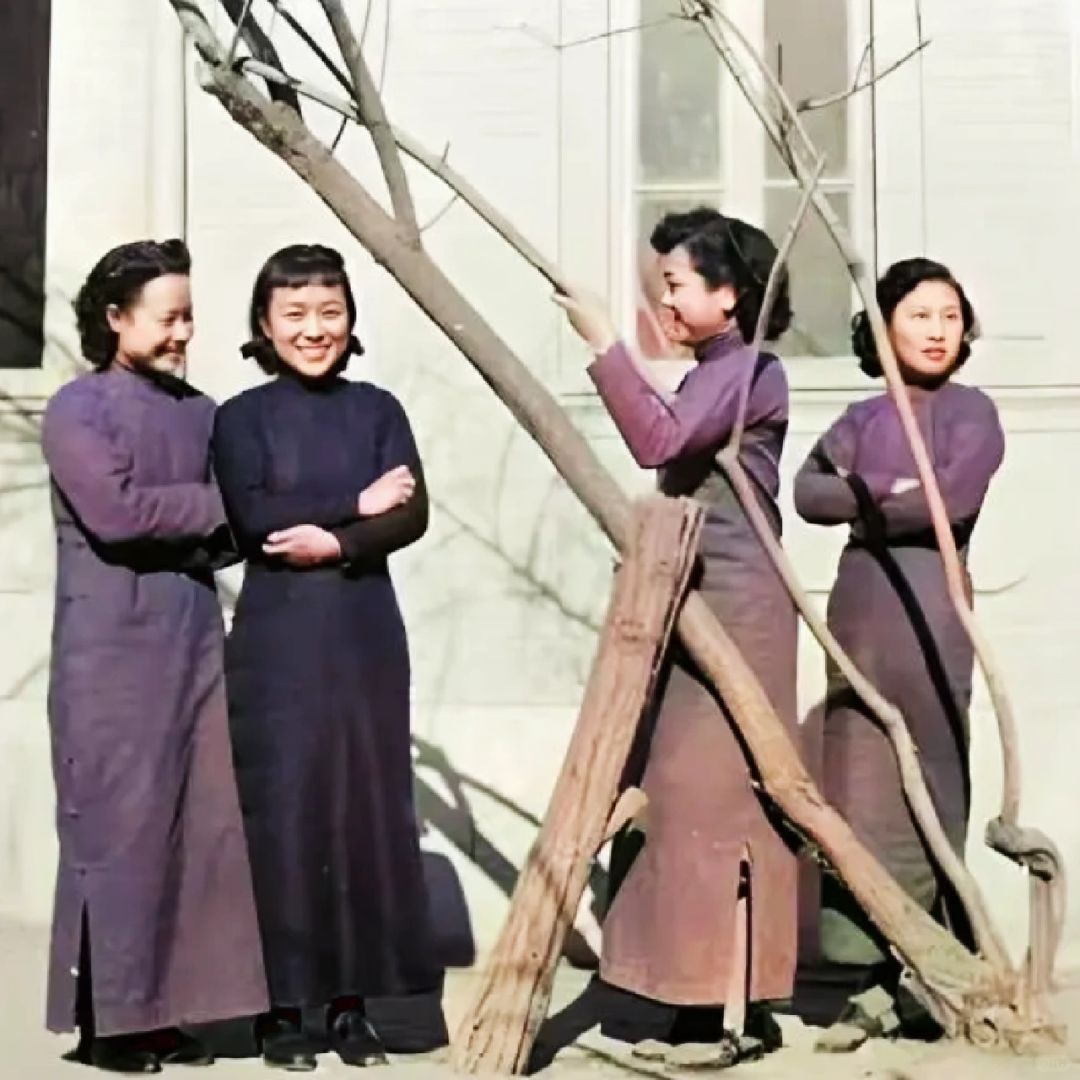 齐鲁大学女生｜1926年