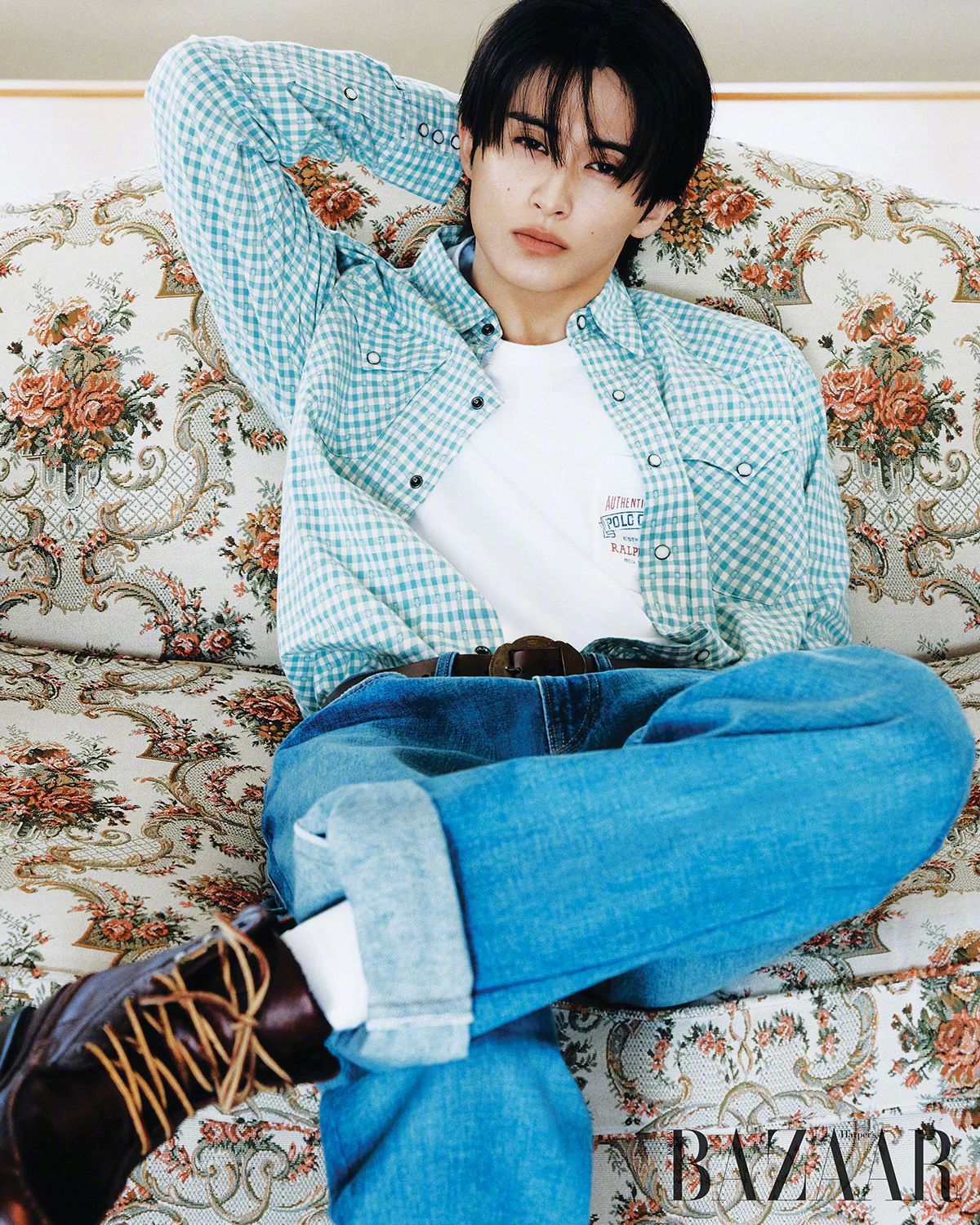 【Theqoo】NCT MARK x 拉夫劳伦《Harper's Bazaar 