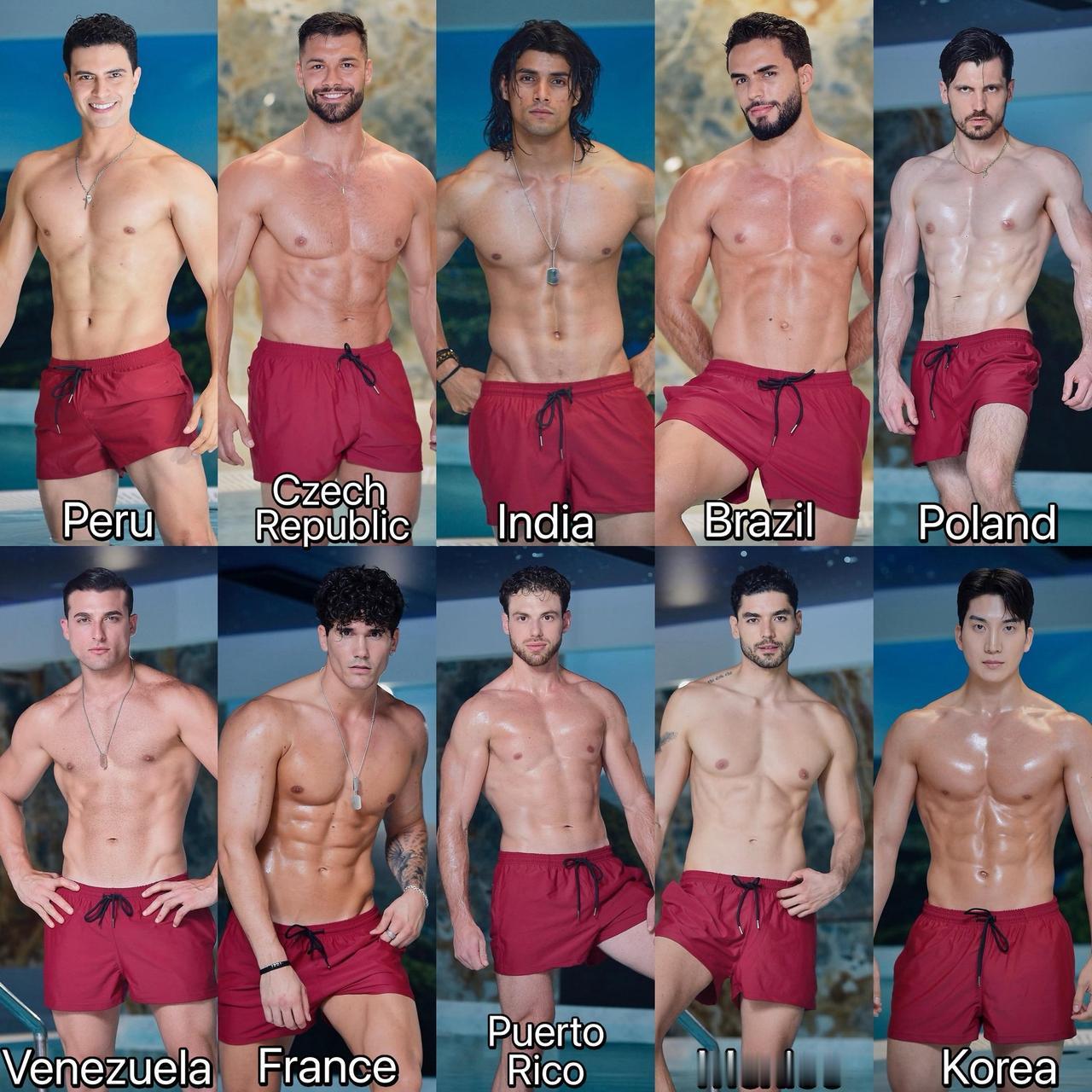 你会选择和哪位世界先生大赛的参赛者约会？