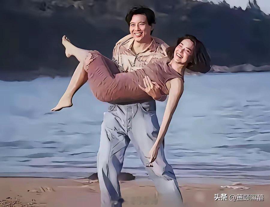 还是秦汉和林青霞在一起，两个人肢体接触更自然，看郑少秋，抱紧，林青霞，的样子，林