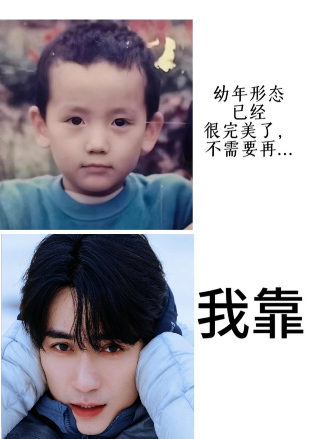 幼年形态已经很完美了，现在更美味朱一龙