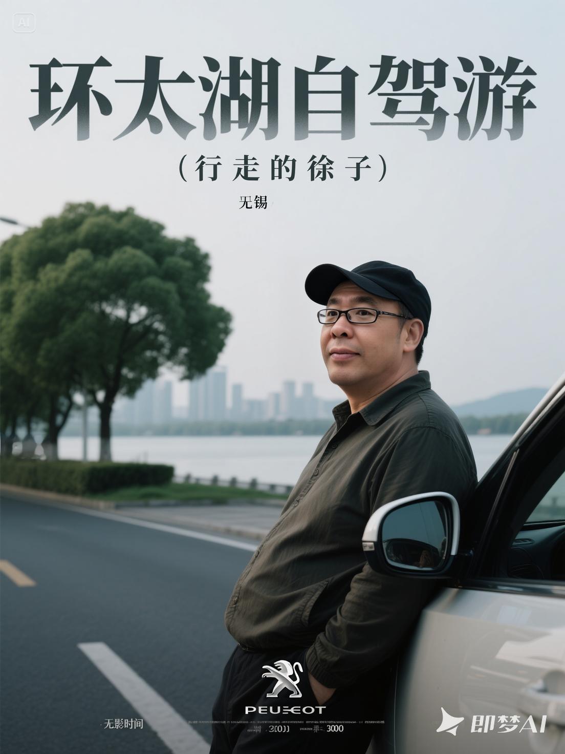《环太湖自驾游》的海报，我在无锡等你