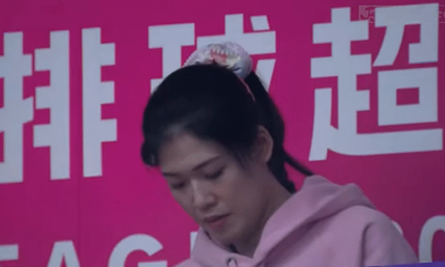 李盈莹天津女排vs上海女排李盈莹 