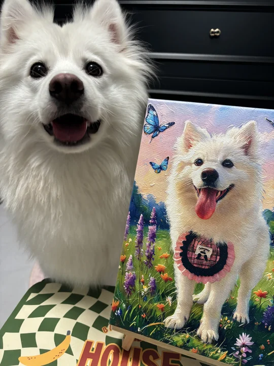 麻麻 我是从画里跑出来了吗