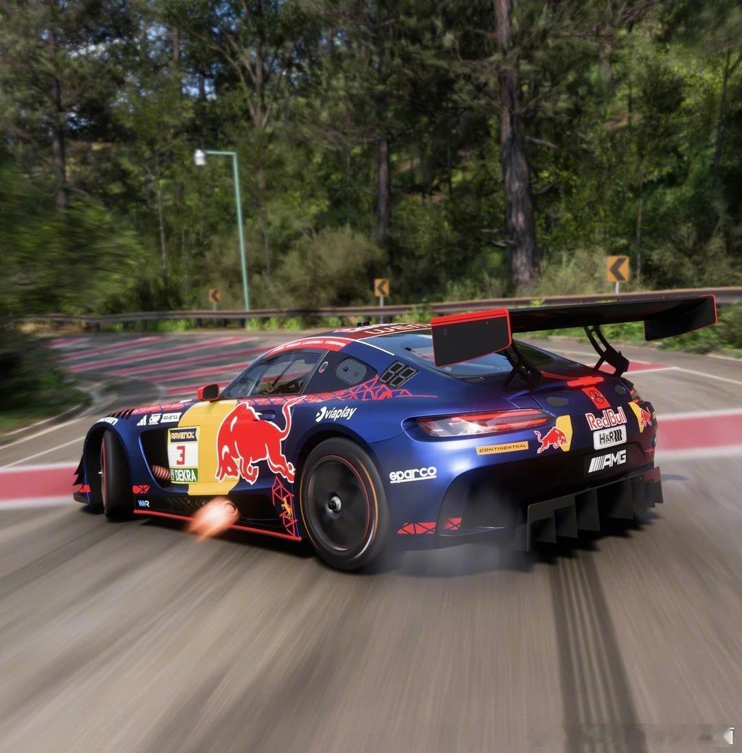 梅赛德斯AMG GTR3，怎么都是一个字，帅！ 