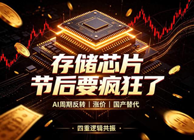节后A股看点：存储芯片板块迎来新机遇