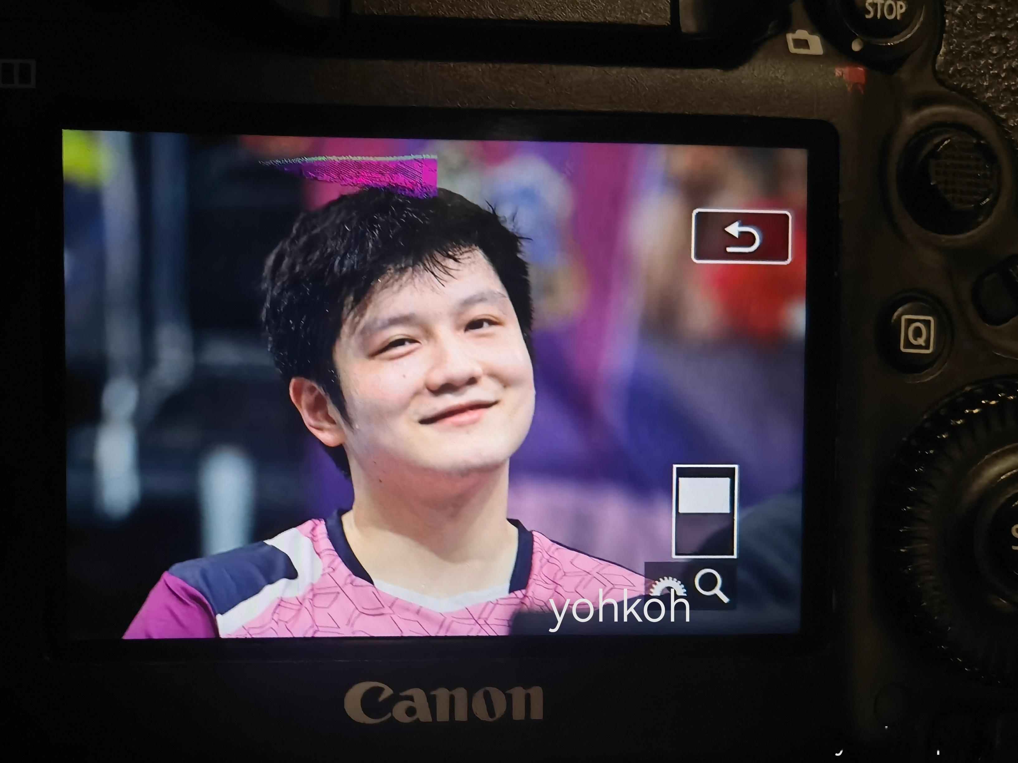 樊振东乒乓球欧冠联赛 幸福晕了