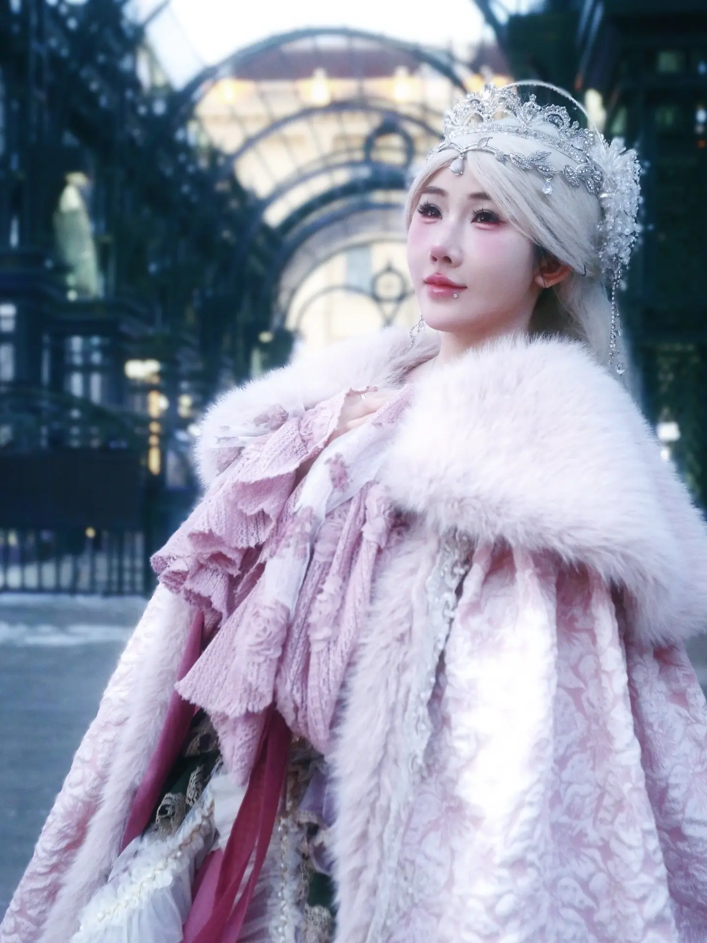 城堡🏰 美丽冻人 我是冰雪女王