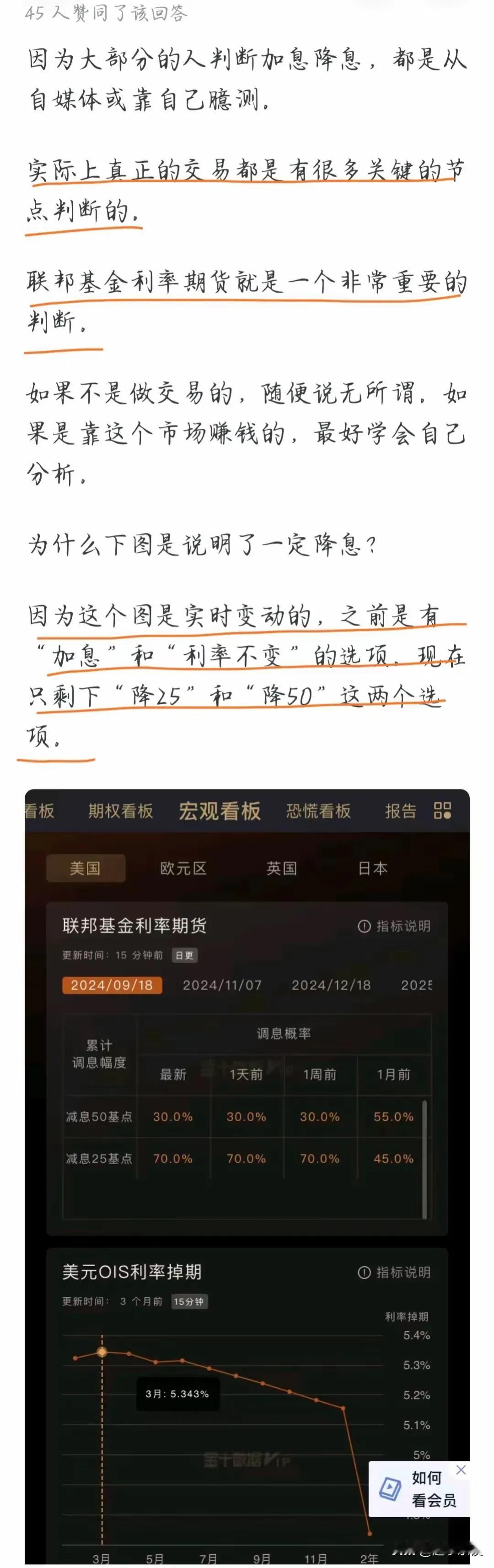 之前好多人就预测，美国9月份儿会降息，竟然真的降了……
有这种预测能力，那去国际