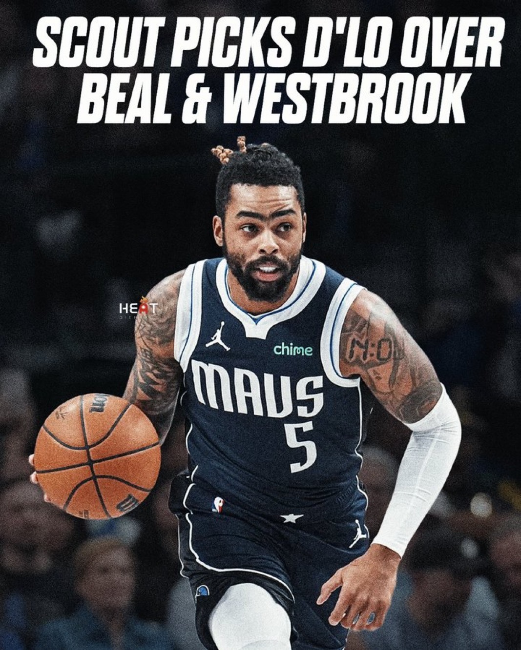 一名NBA球探表示，会选择丹吉洛·拉塞尔而不是拉塞尔·威斯布鲁克和布拉德利·比尔