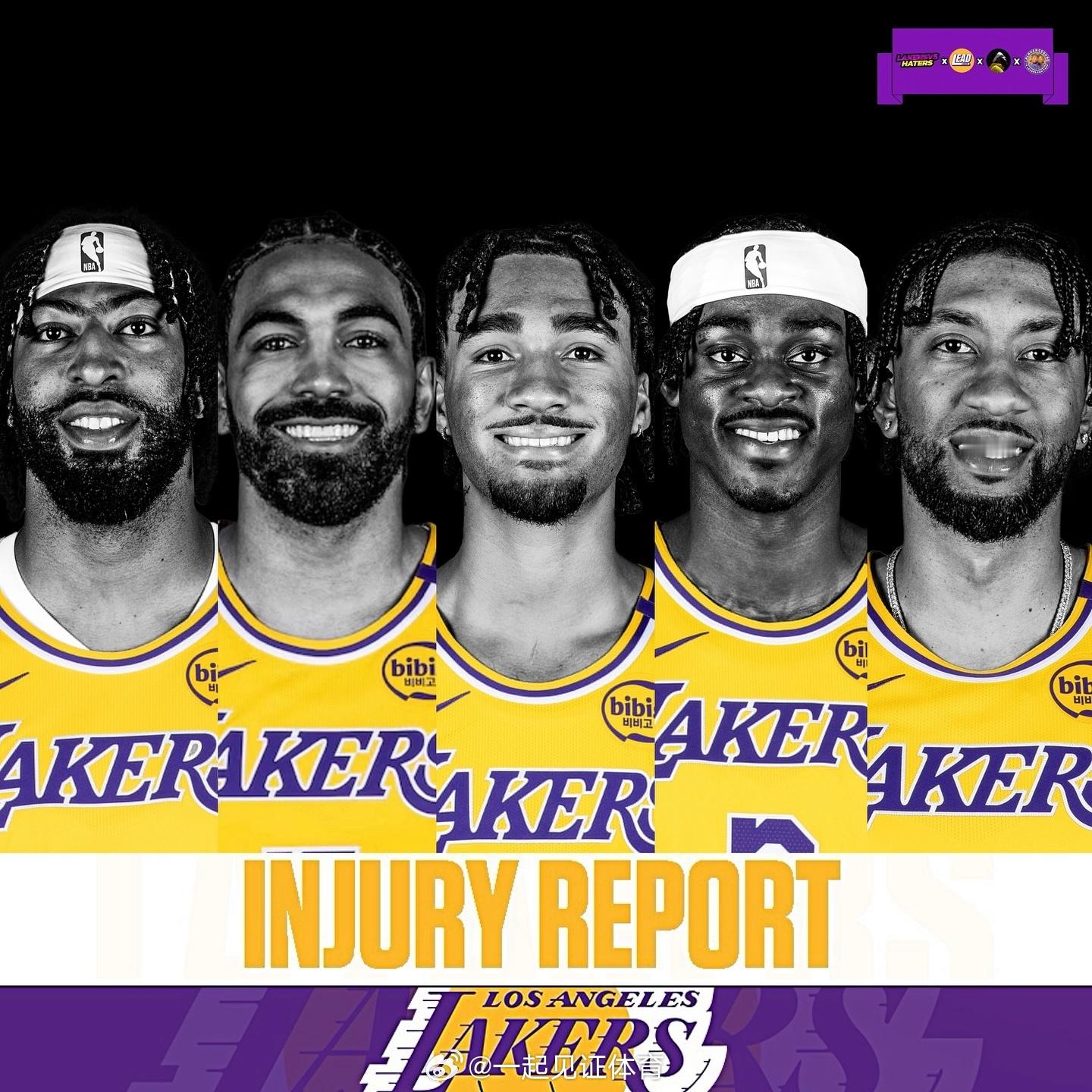 伤病报告！🚨🏥-安东尼·戴维斯（Anthony Davis）因左踝扭伤（左踝