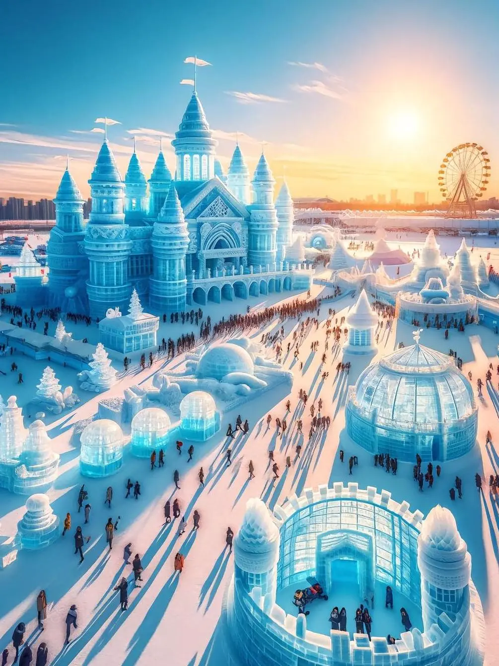 期待‼️今年哈尔滨冰雪大世界真的封神了