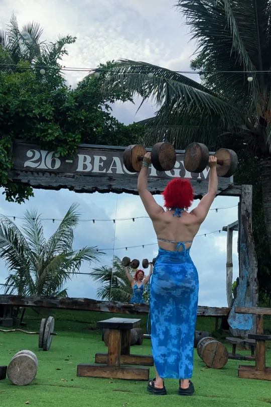 今天不撸铁 撸木头