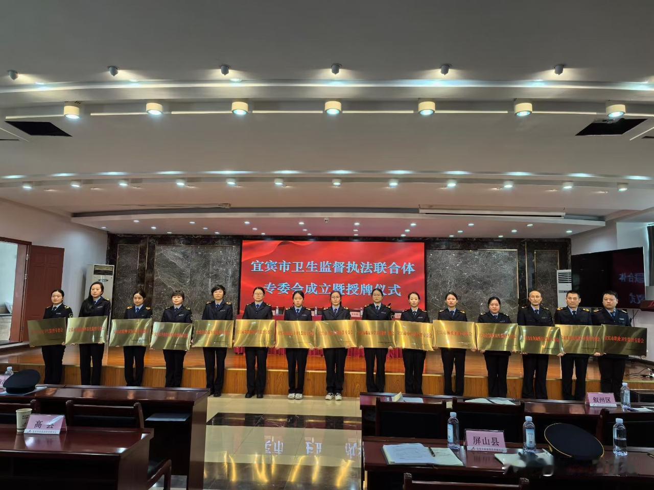 宜宾市卫生监督执法联合体正式成立，15个卫生监督分专委会各有所长、错位发展。