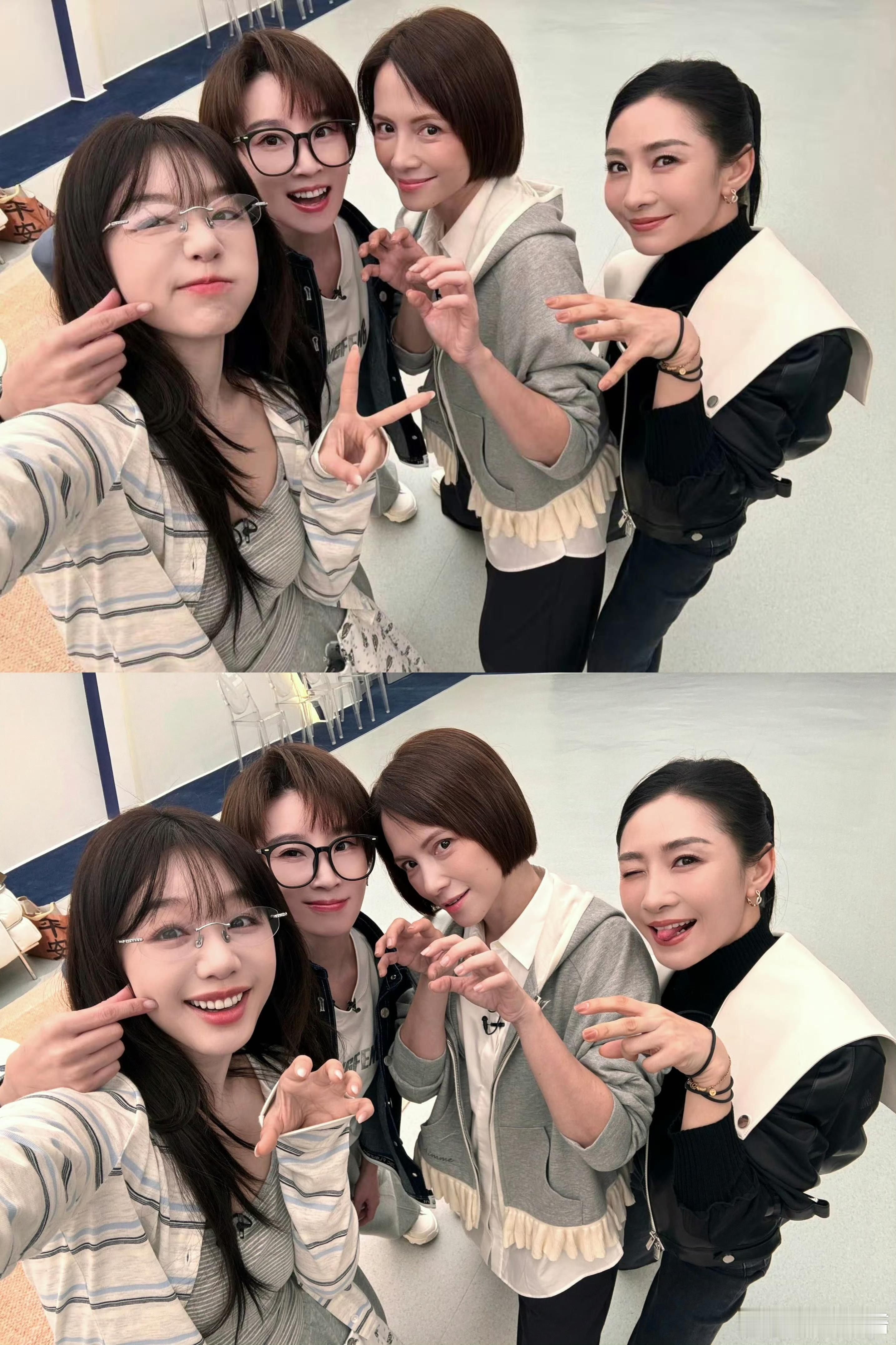 徐梦洁说昕然姐你满分 徐梦洁从不吝啬对身边人的赞美，尤其欣赏陶昕然的处事态度和气