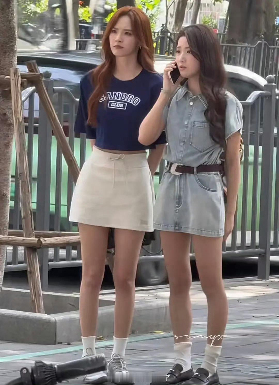 《折月亮》女一女二卢昱晓卢洋洋同框。 ​​​