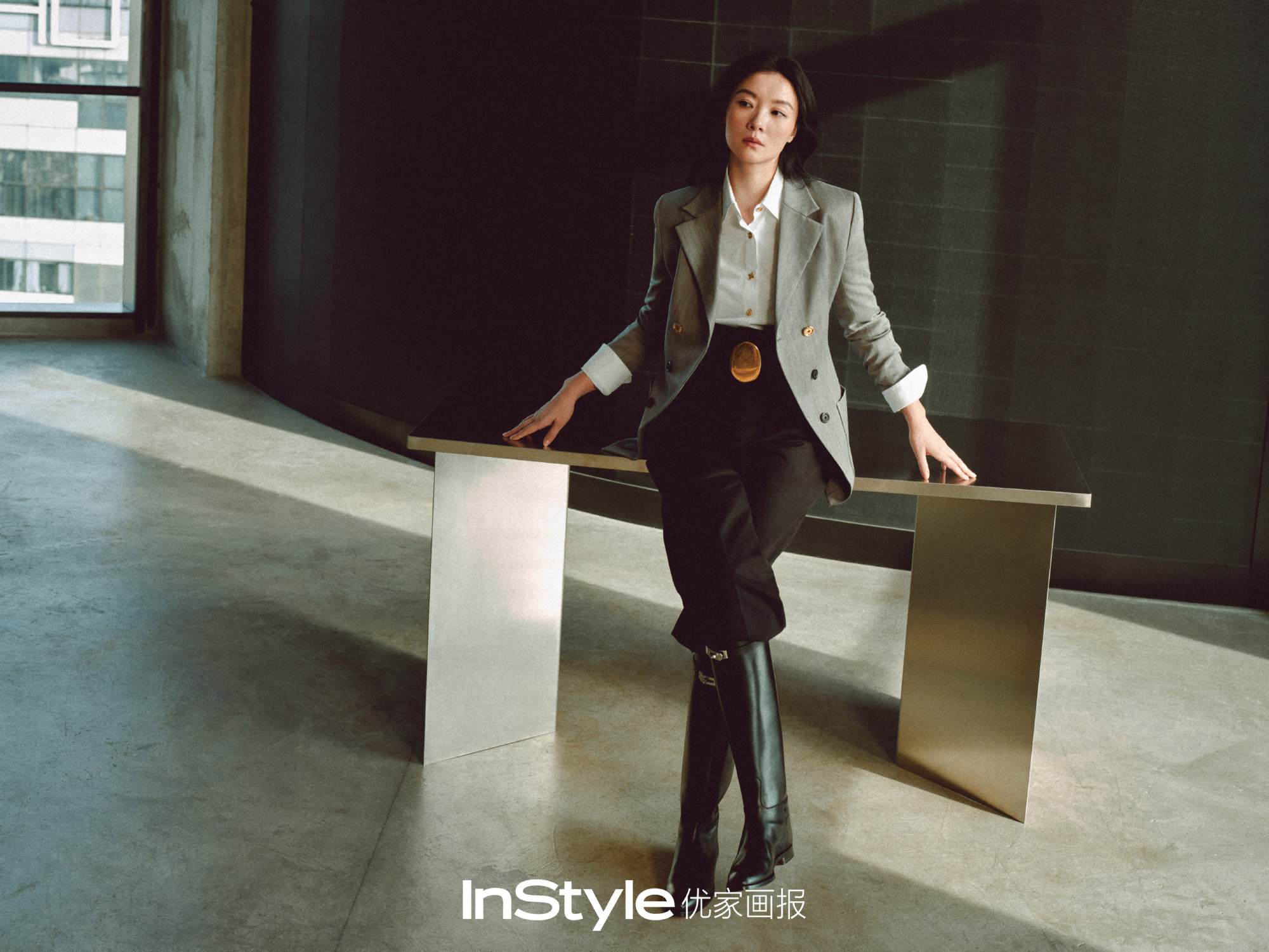 齐溪InStyle二月刊封面齐溪的自洽之美摄影/何开拓一 