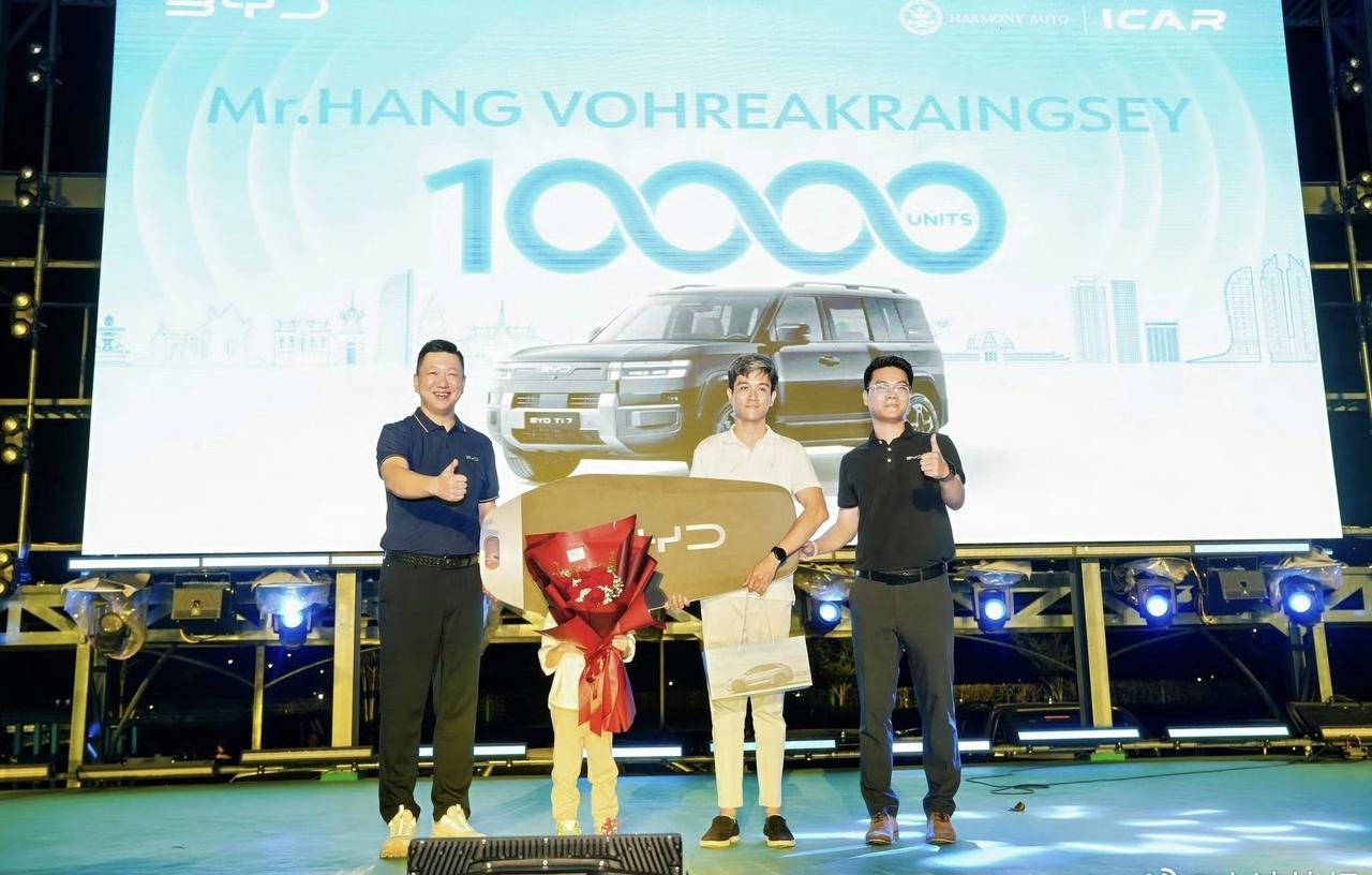 具有历史性意义！比亚迪新能源汽车在泰国累计交付量已突破 10000 辆了！