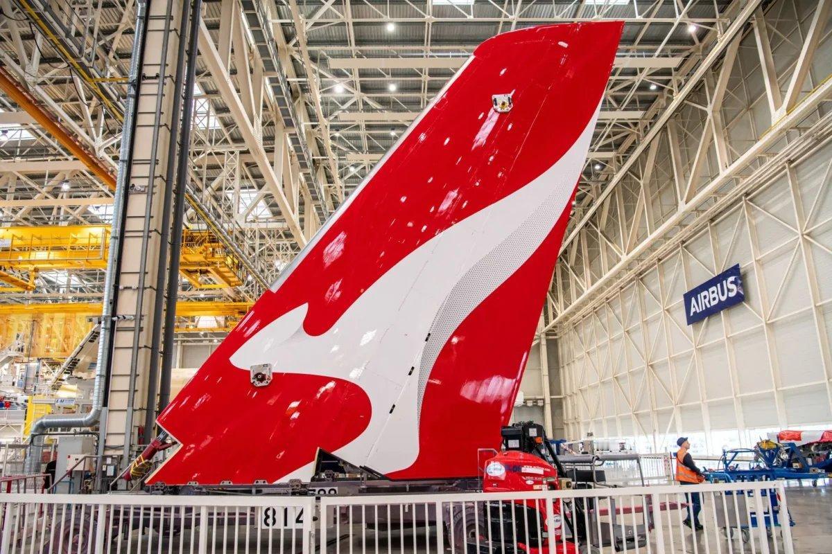 近日，澳洲航空宣布，该公司第二架空客A350-1000ULR已进入总装线，首架同