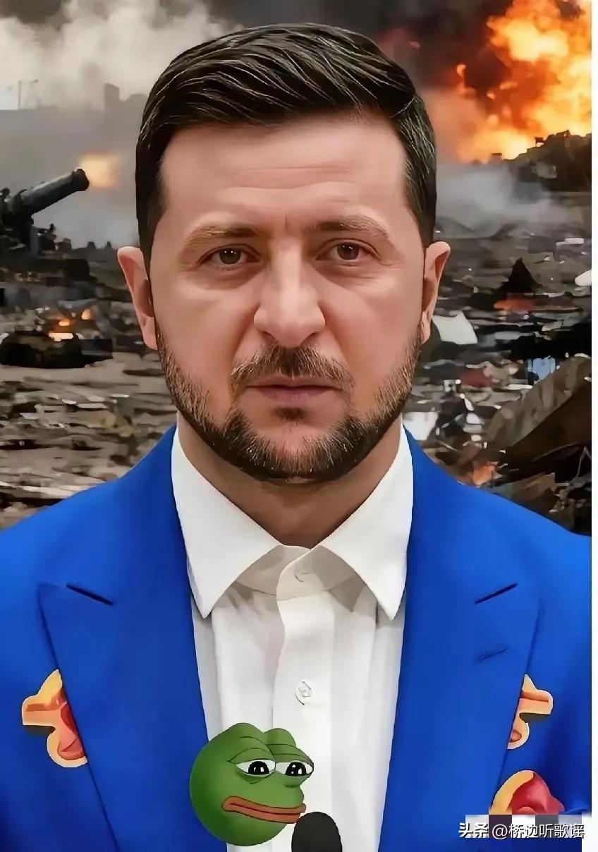 泽连斯基不装了！直接放话给美国，表示自己就算战败，也绝不割让领土求和，一点后路都