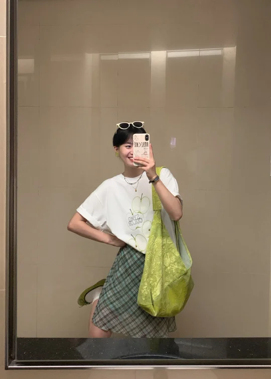 💚绿色脑袋！夏天就想一头扎进绿色里！