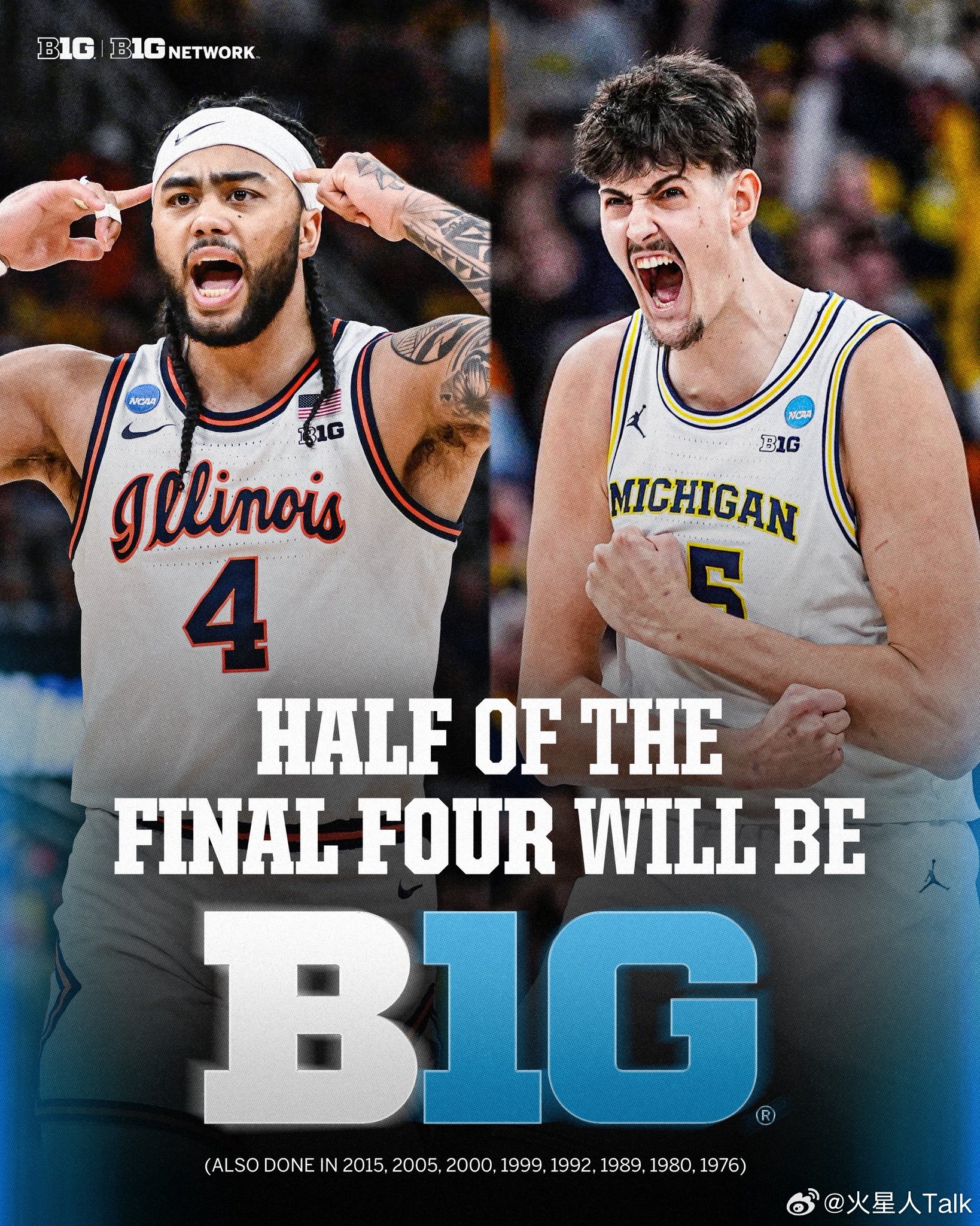 2025-2026赛季NCAA男篮疯狂三月 Final Four最终四强，亚利桑