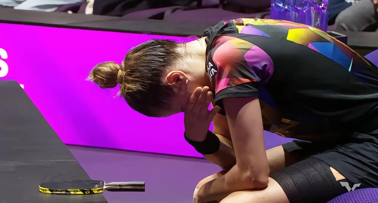 王艺迪大逆转，高桥布鲁娜泪崩
1/8决赛，国乒选手王艺迪大战高桥布鲁娜
两人进入