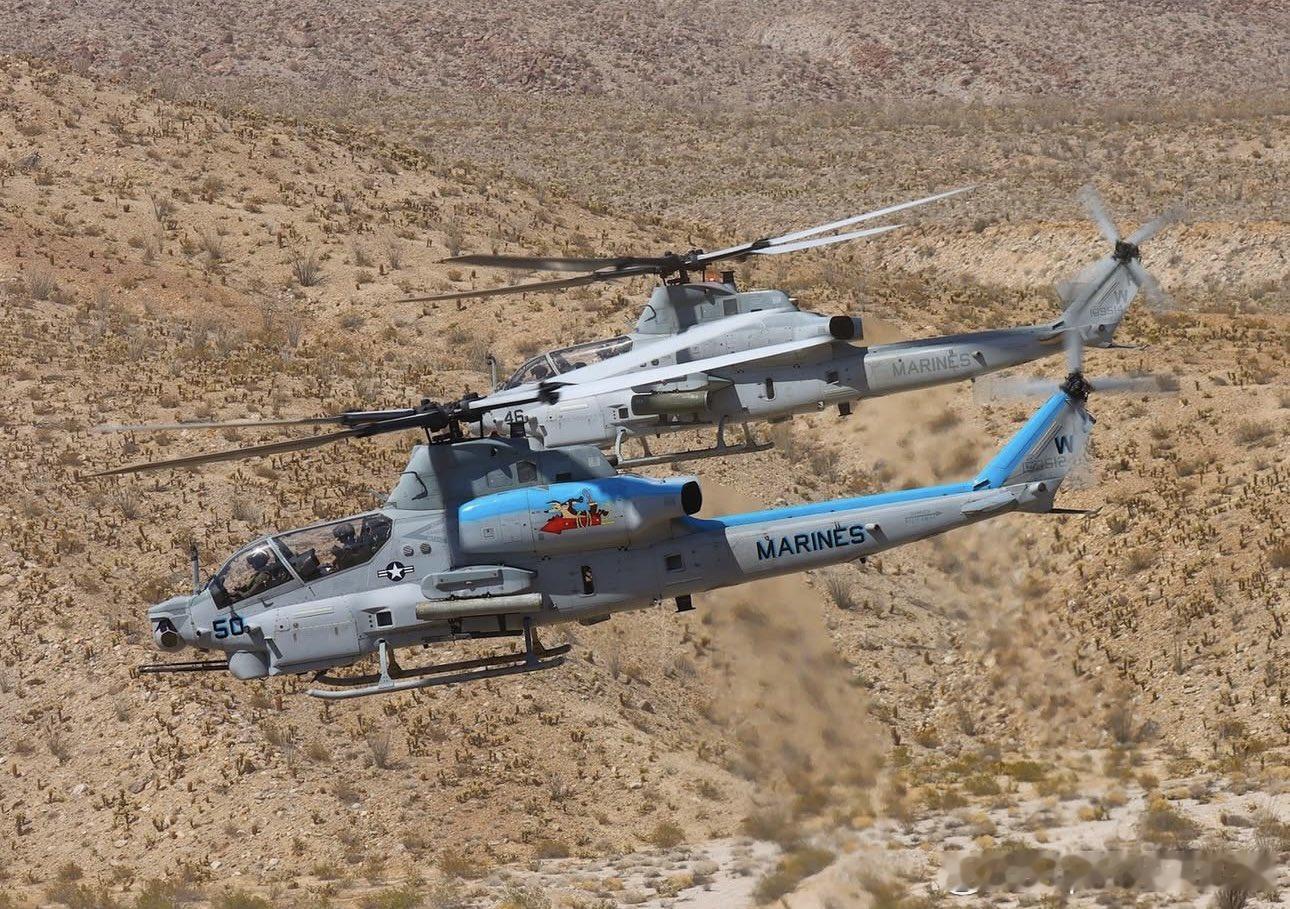2025年美国海军陆战队HMLA-775 Coyotes中队旗下AH-1Z在彭德