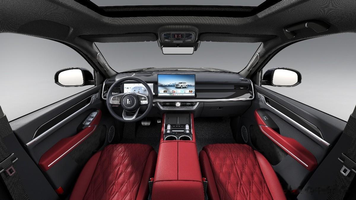 原厂黑化套件+全新骏马红内饰 全新坦克500黑武士正式上市