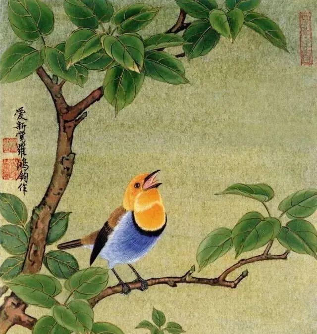 🌹诗词|迈迈时运，穆穆良朝。
——【东晋】陶渊明《时运》
🌹赏画|工笔画中的