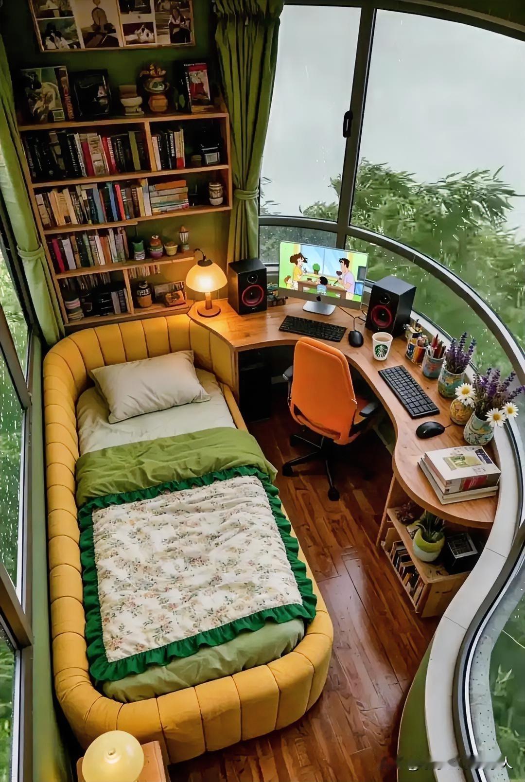 这个书房你喜欢吗