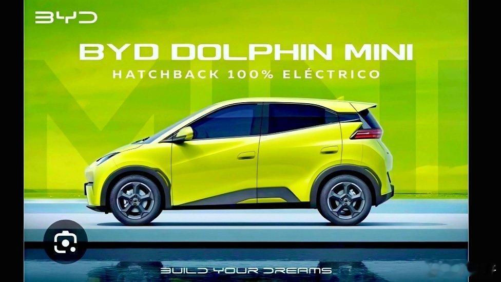 话说，比亚迪起名有点艺术，Dolphin是海豚，Dolphin mini竟然是海