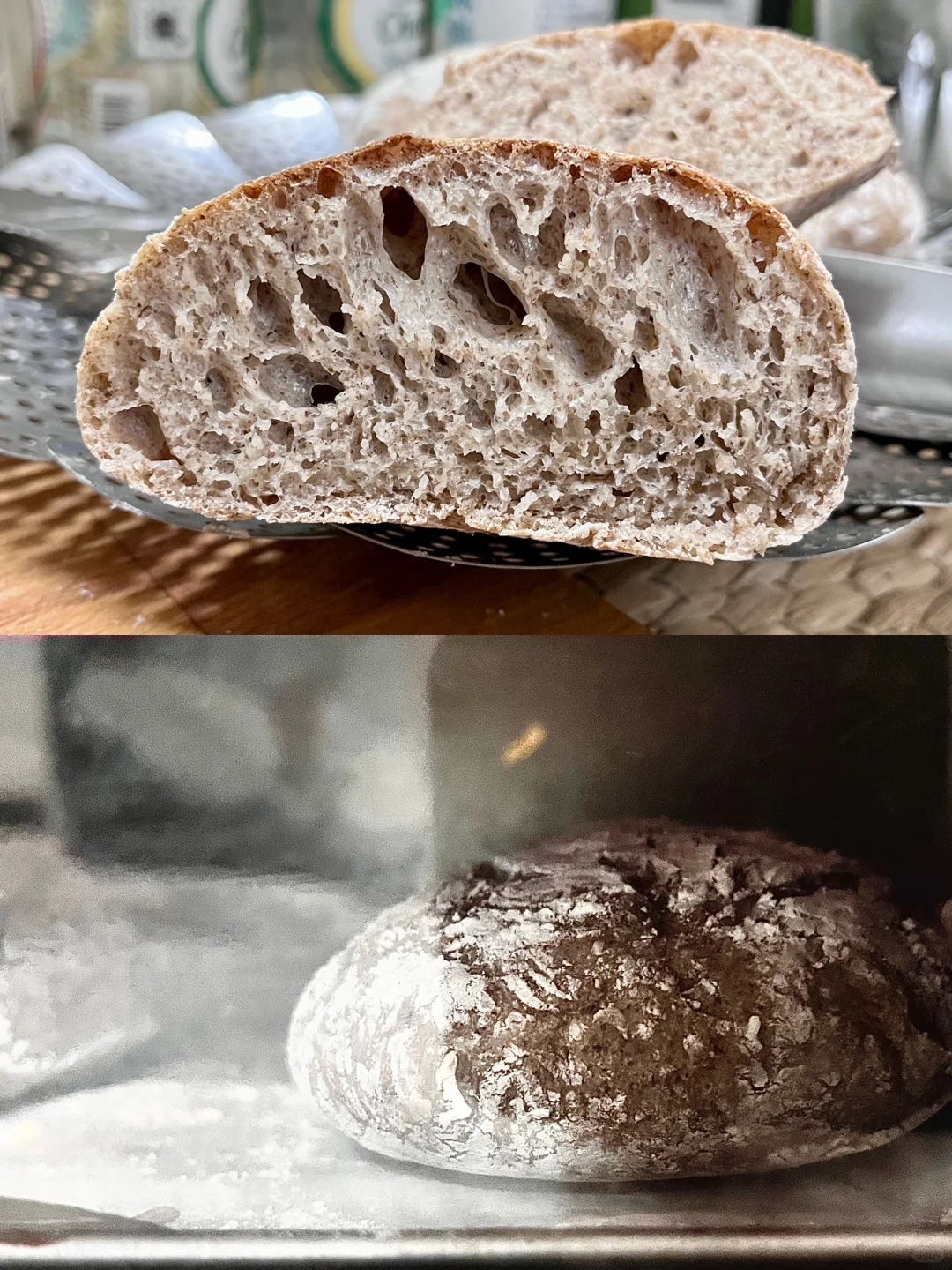 ☀️｜免揉：3小时❗️快速 全麦恰巴塔