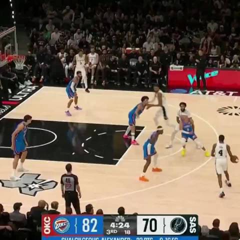 #NBA[超话]#雷霆队这是真把“文班克星”给选来了啊！

马拉在攻防两端简直把文班给彻底压制了！#