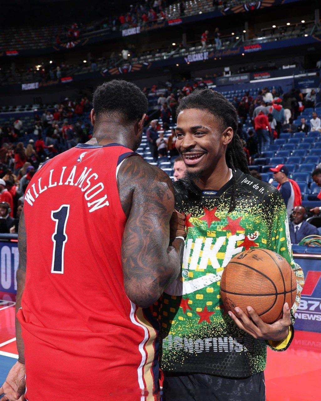 Ja & Zion  19绝代双骄！莫兰特锡安热爱篮不住