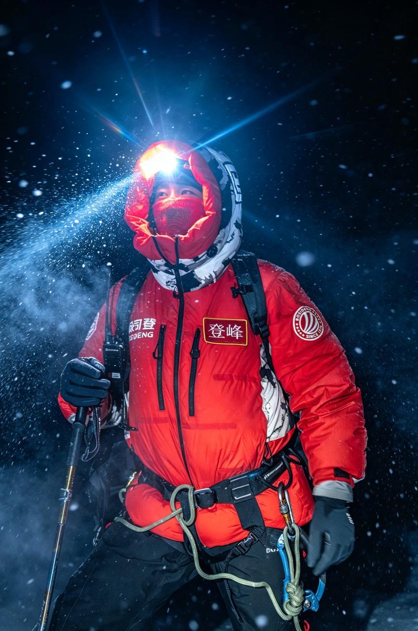 一直很佩服那些敢于挑战雪山的人🏔️！最近关注了中国登山队在西藏启孜峰集训的最新