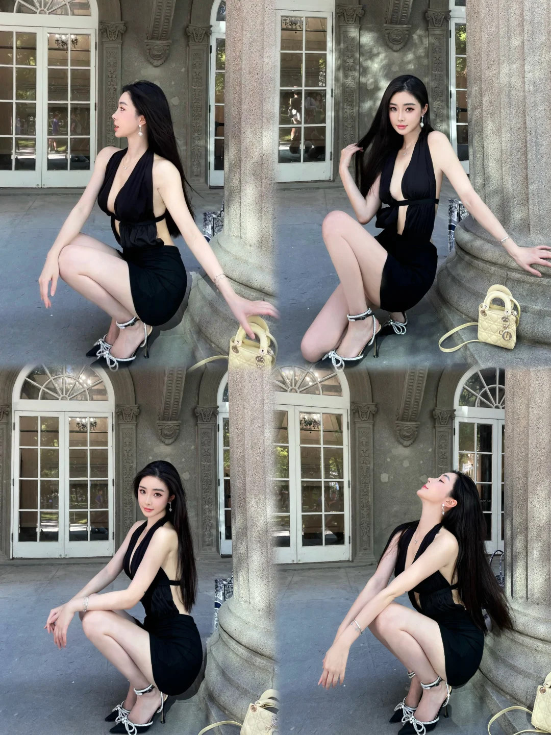 蹲着怎么拍照⁉️📷万能蹲姿拍照方法快来学