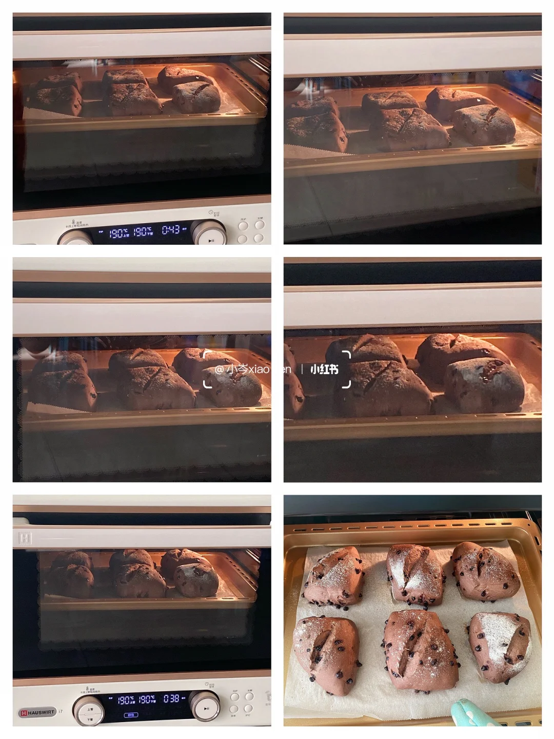 巧克力法式乡村面包｜0糖油主食面包