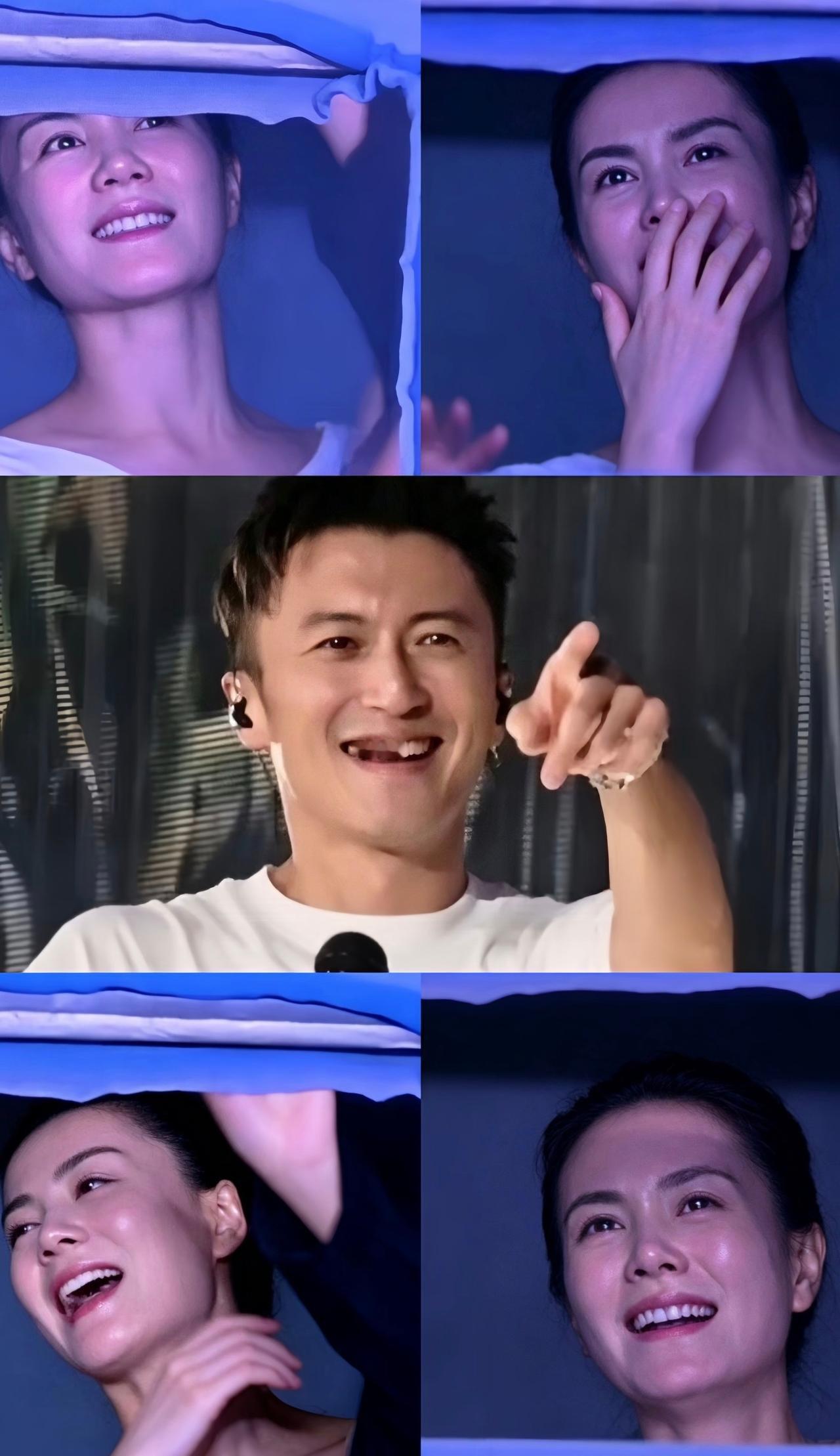 谢霆锋开演唱会，王菲低调现身，为了不引人注意，她没拍照，没有拿应援棒，却在谢霆锋