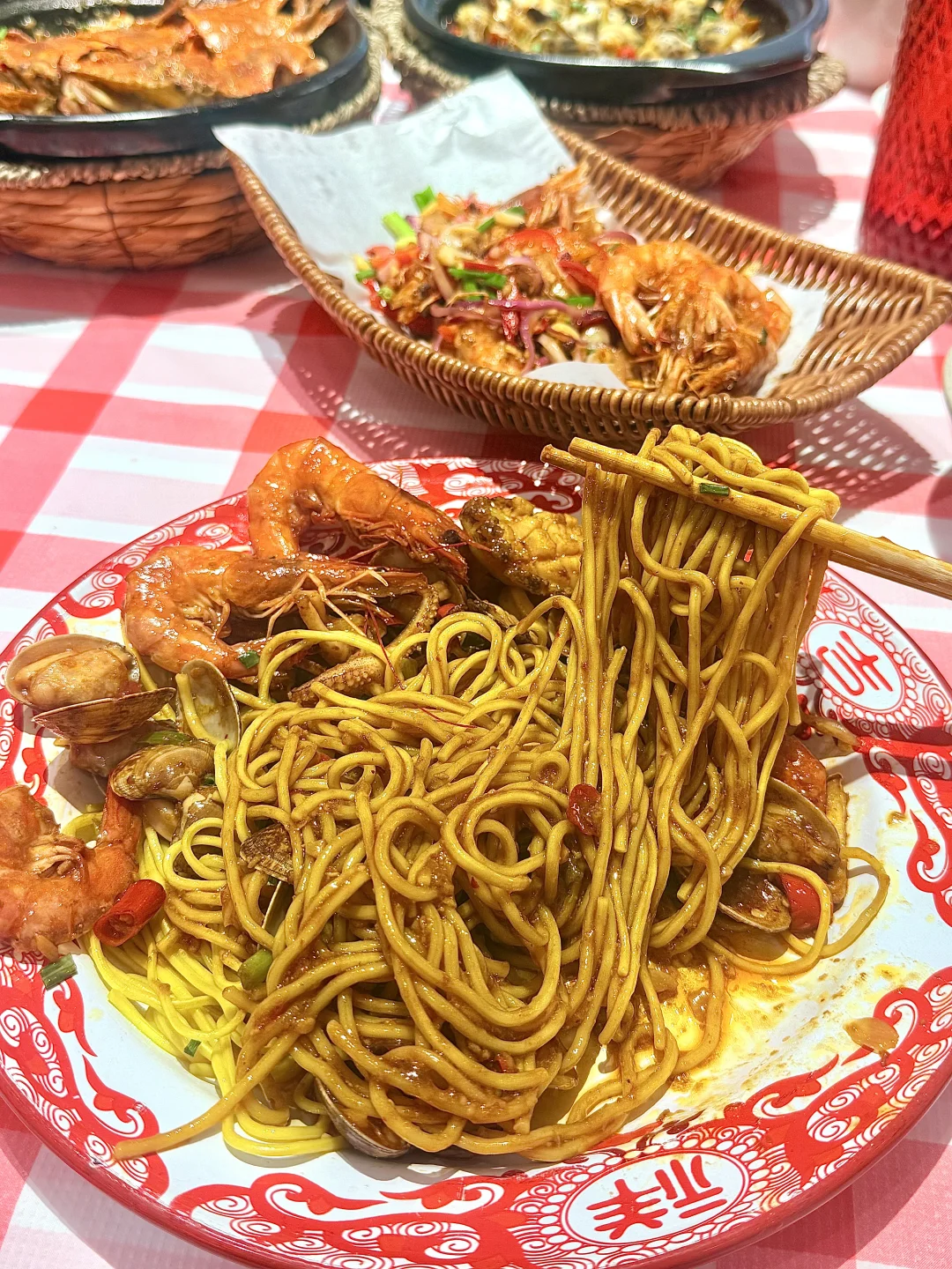 上饶36r的海鲜面我能吃一辈子