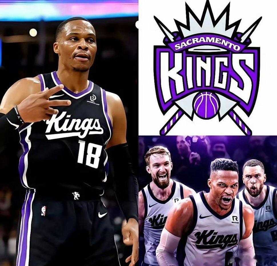 国王队15连败，37岁的威少拼断了腿，回头一看，拿9000万薪水的俩大哥，一个膝