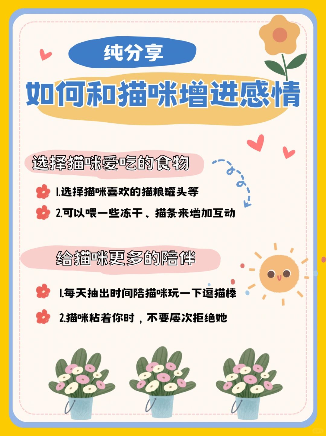 如何培养与猫咪的感情呢～