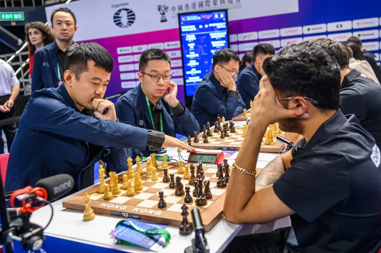 世界快棋团体赛：丁立人率队夺冠！北京时间6月19日晚，从香港伊利沙伯体育馆传来好